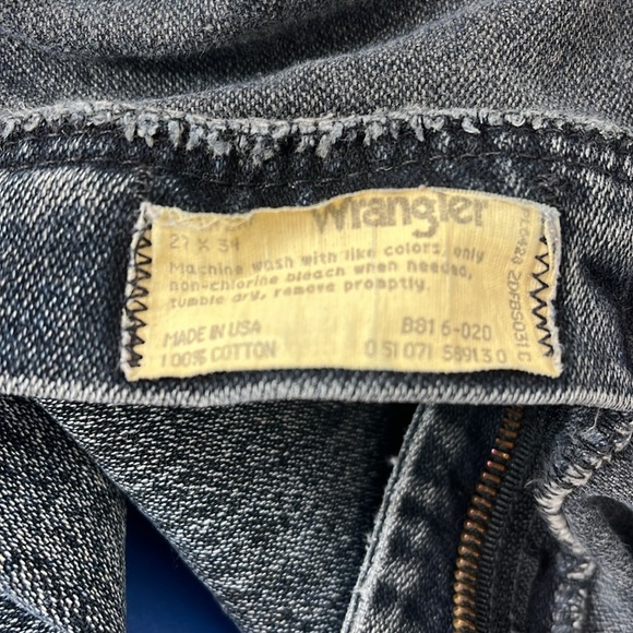 VINTAGE Wrangler Jeans Size 27 Acid Wash - Picture 6 of 6